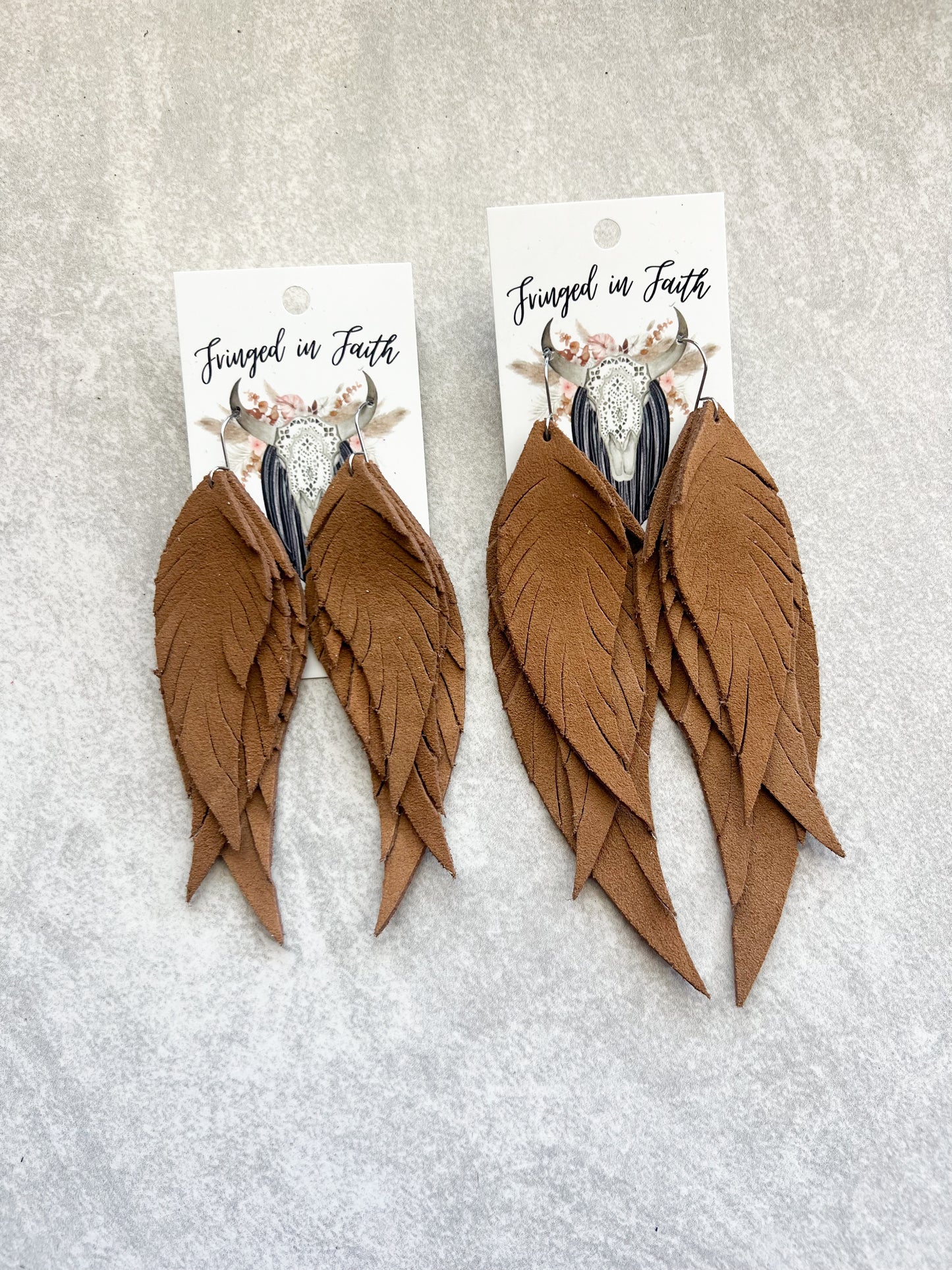Dawson Fringe Feathers | Tan