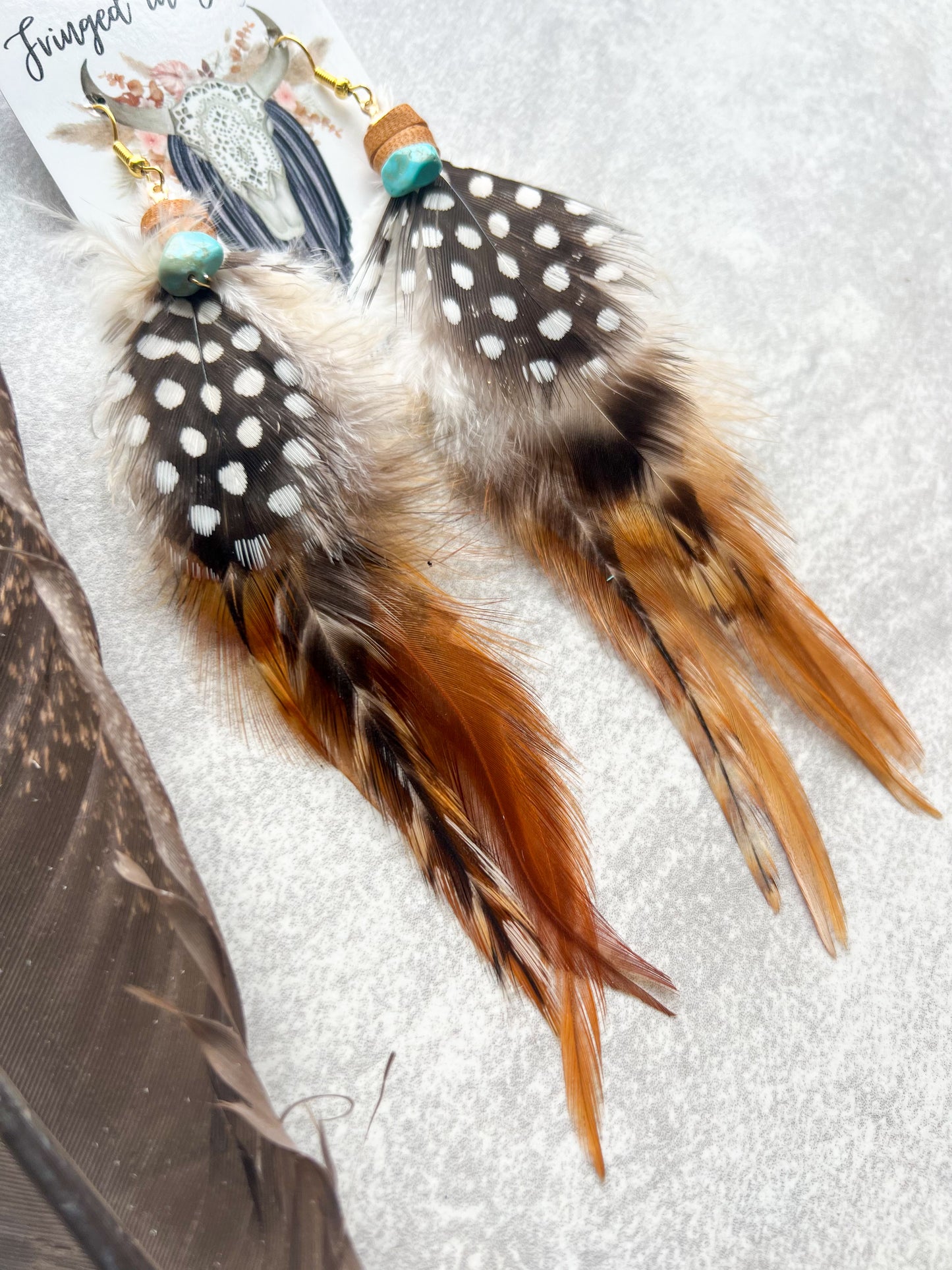 Clearwater Feather Earrings
