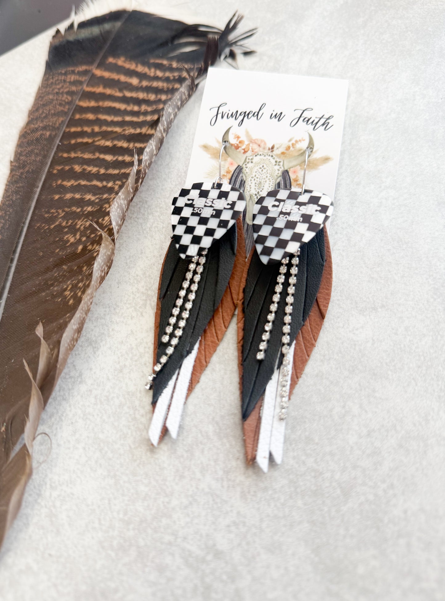 Checked Out | Brown