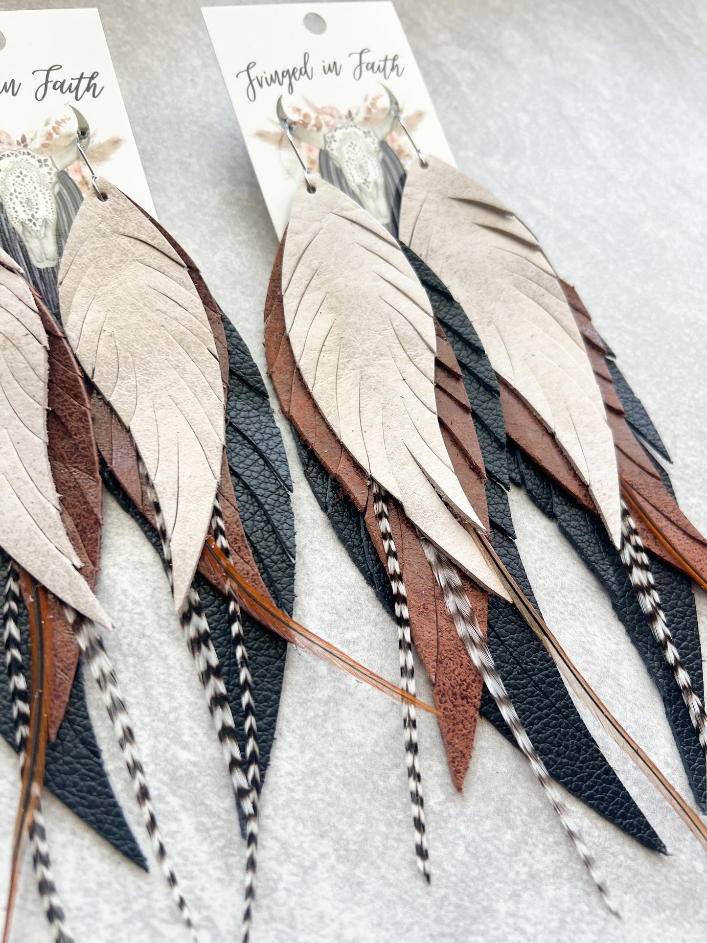 Dawson Fringe Feathers | Ombre with Feathers