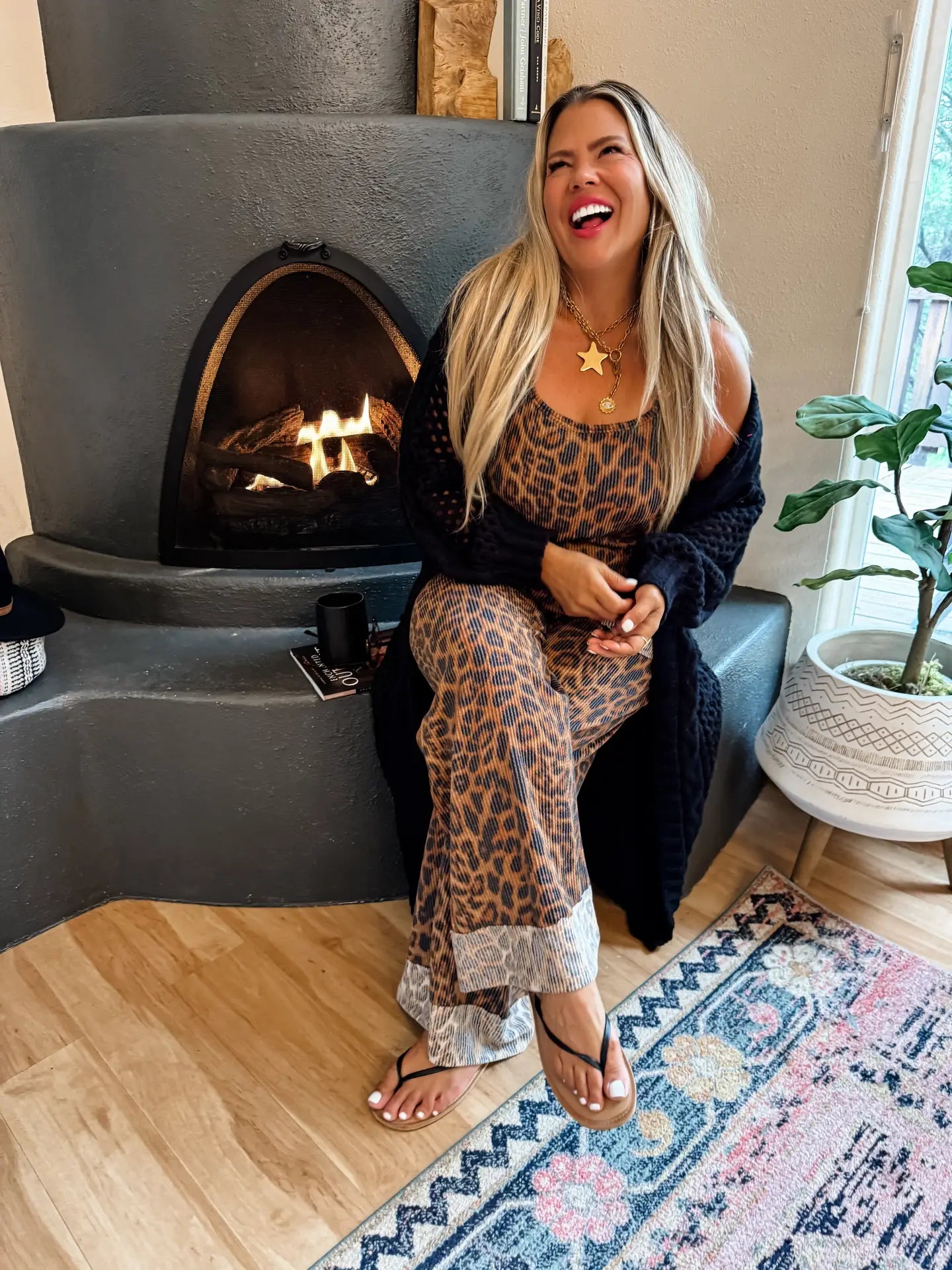 Cheetah Romper