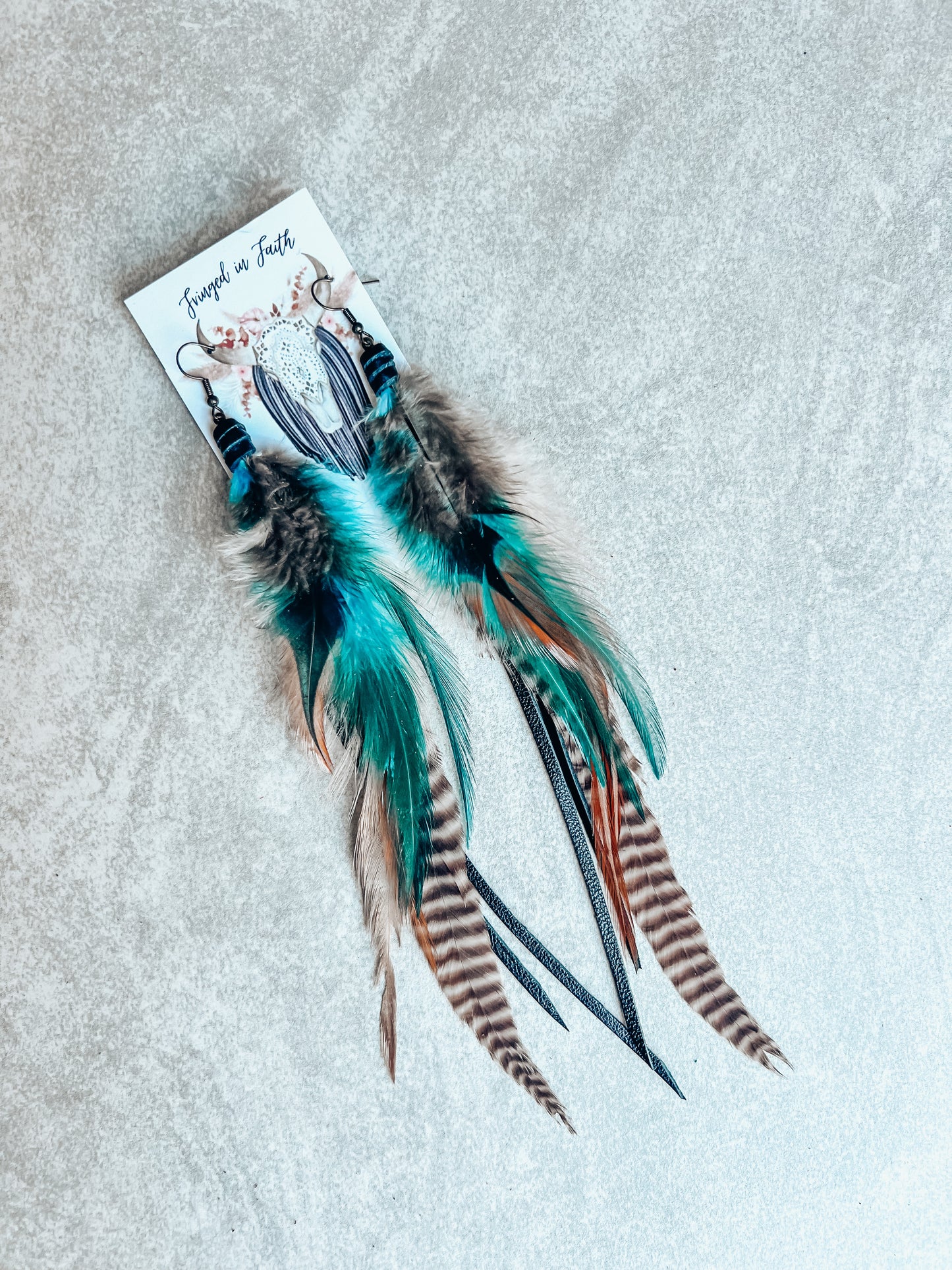 Willow Creek Feather Earrings