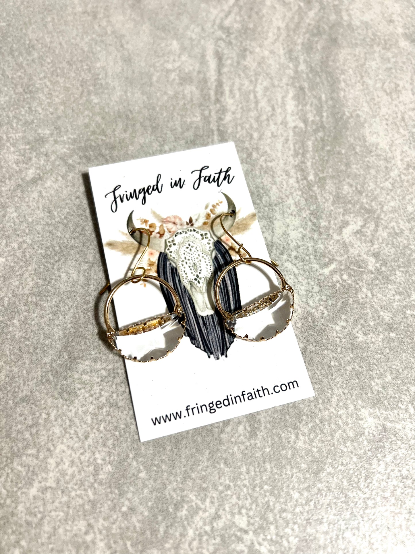 Crystal Dangle Earrings