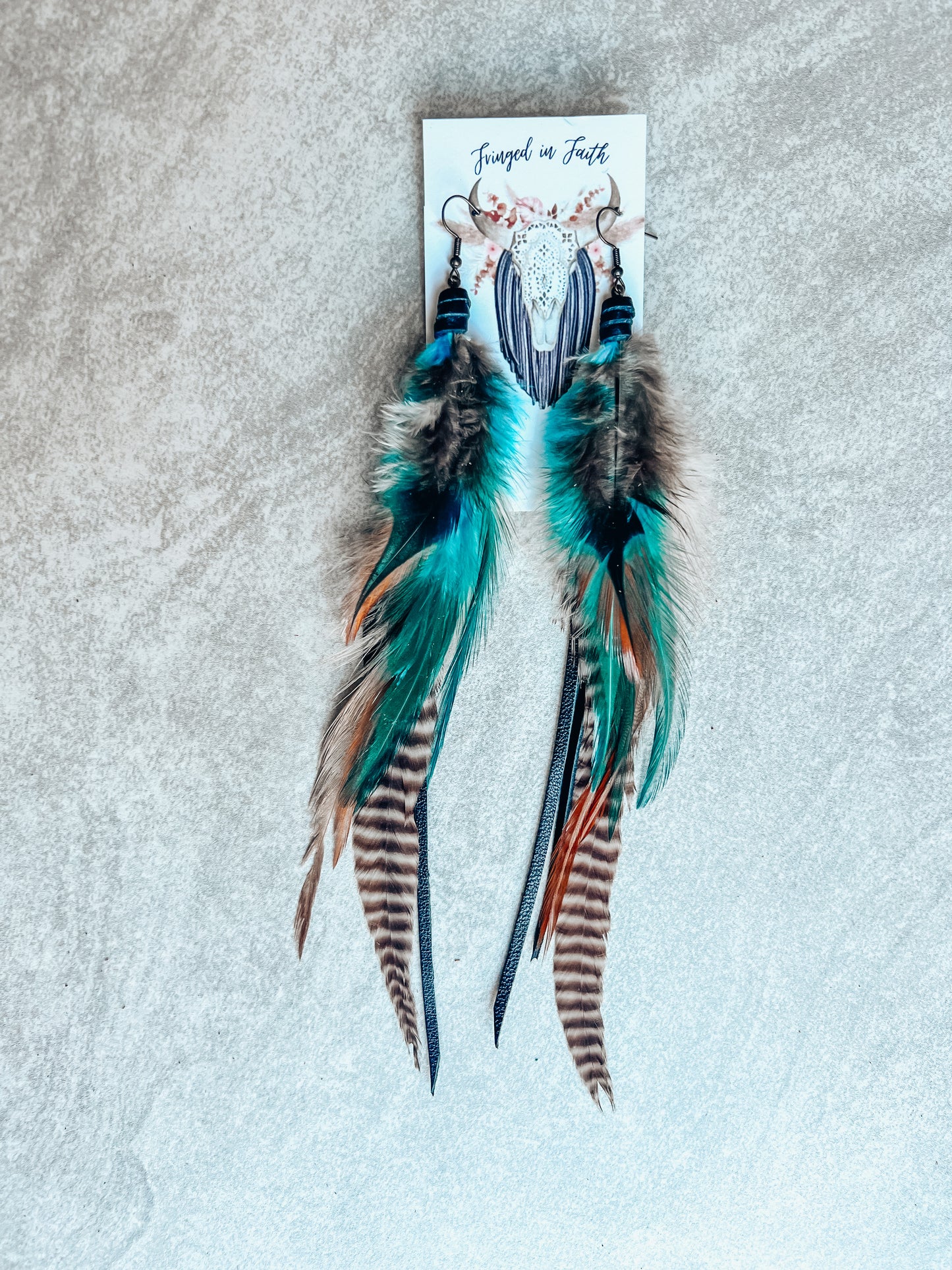 Willow Creek Feather Earrings