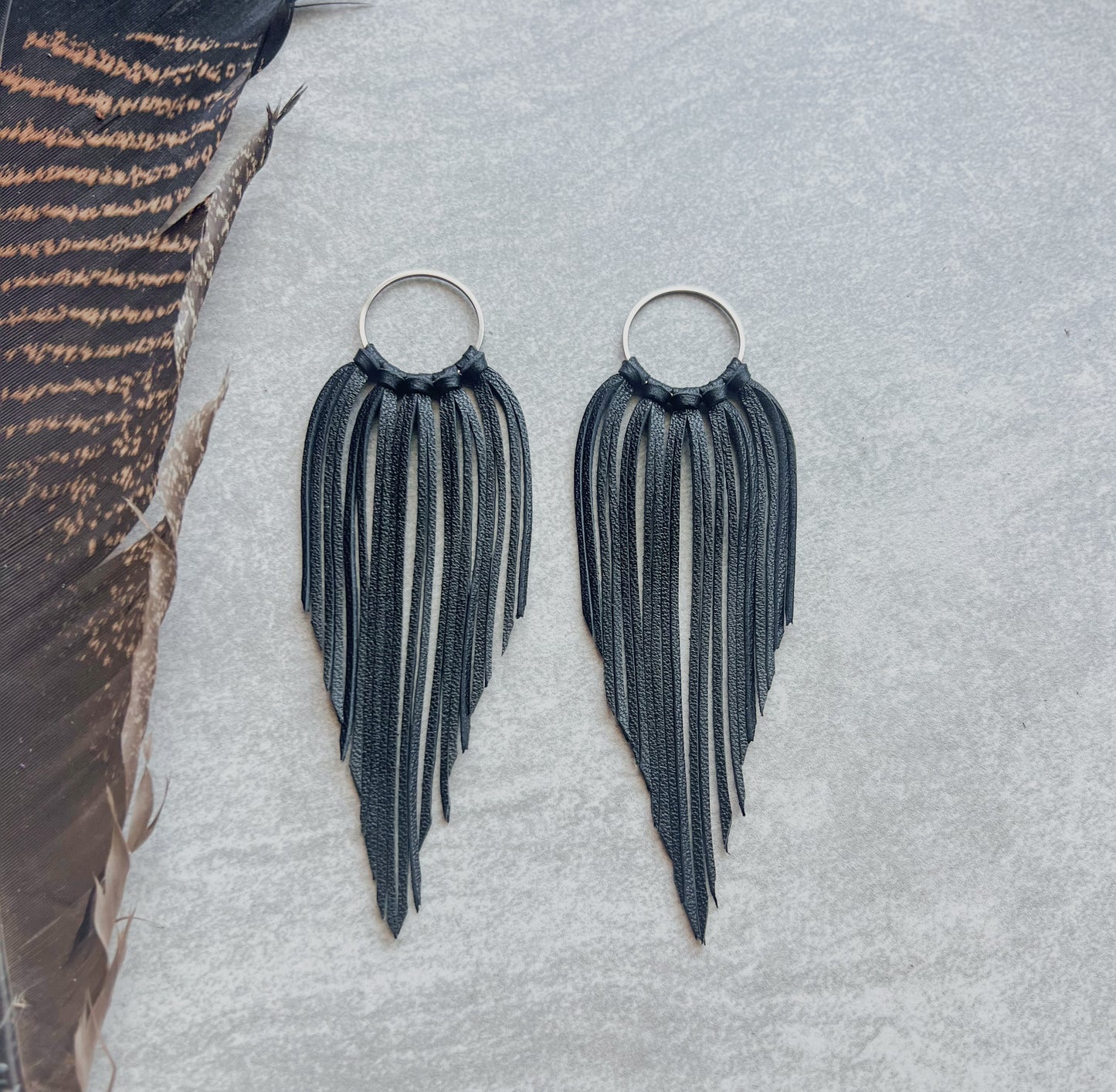 Big Sky Fringe Hoops