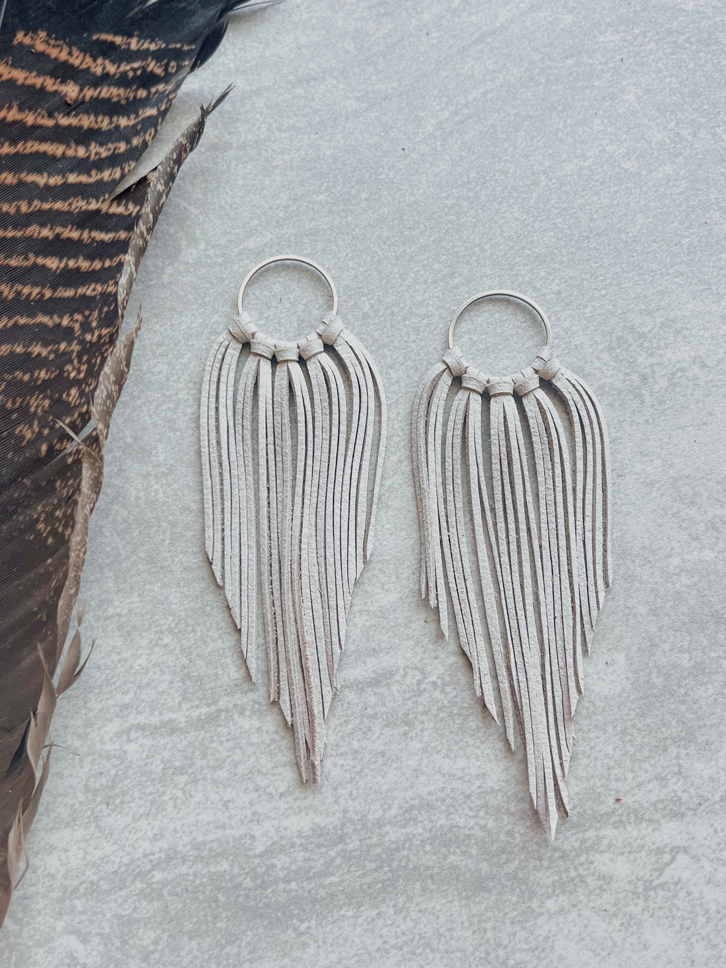 Big Sky Fringe Hoops