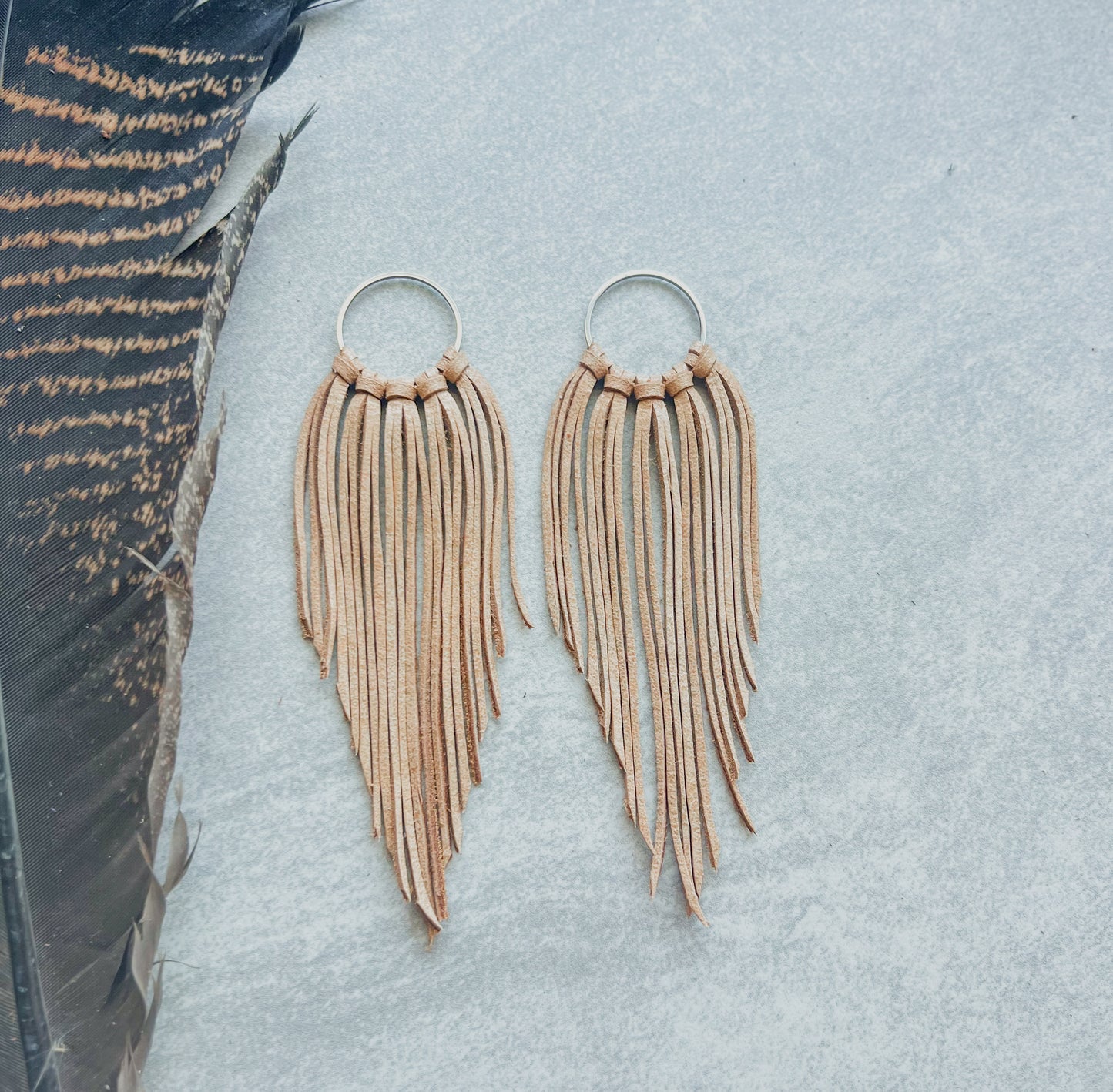 Big Sky Fringe Hoops