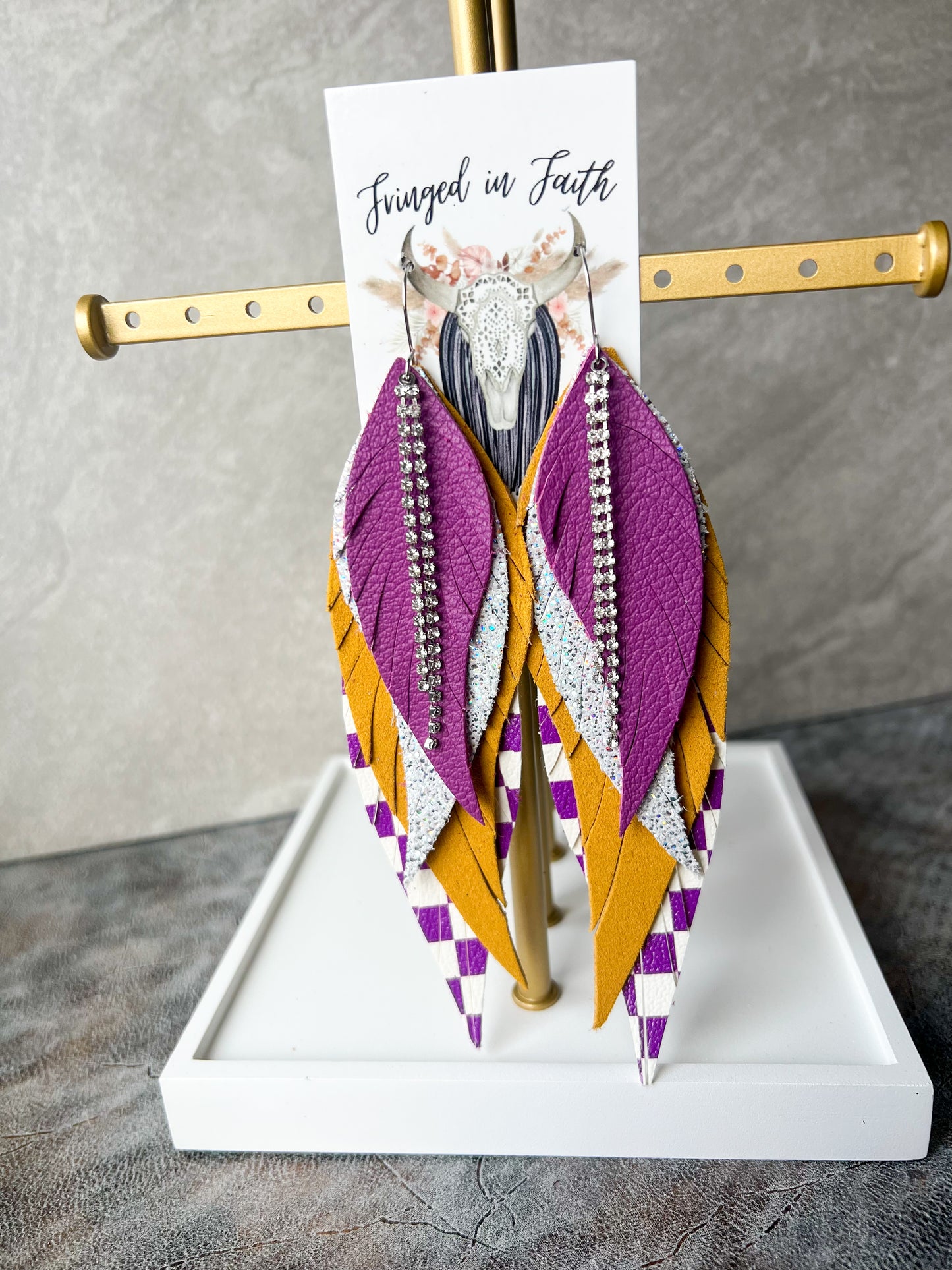 Stack Show | Purple Checkered