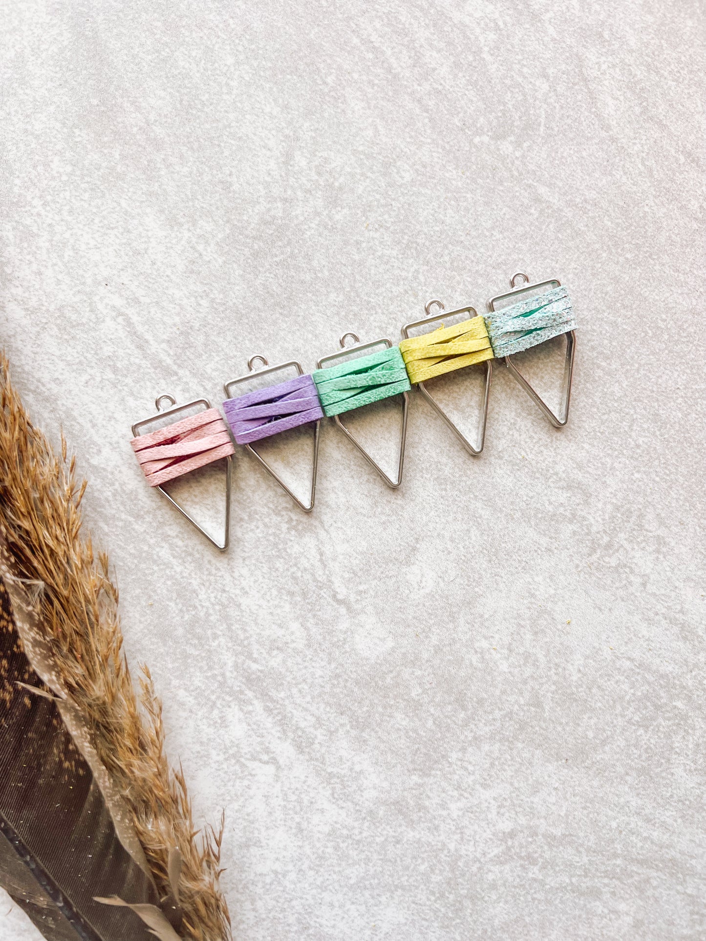 Yellowstone Weaved Arrowhead Hoops | Spring