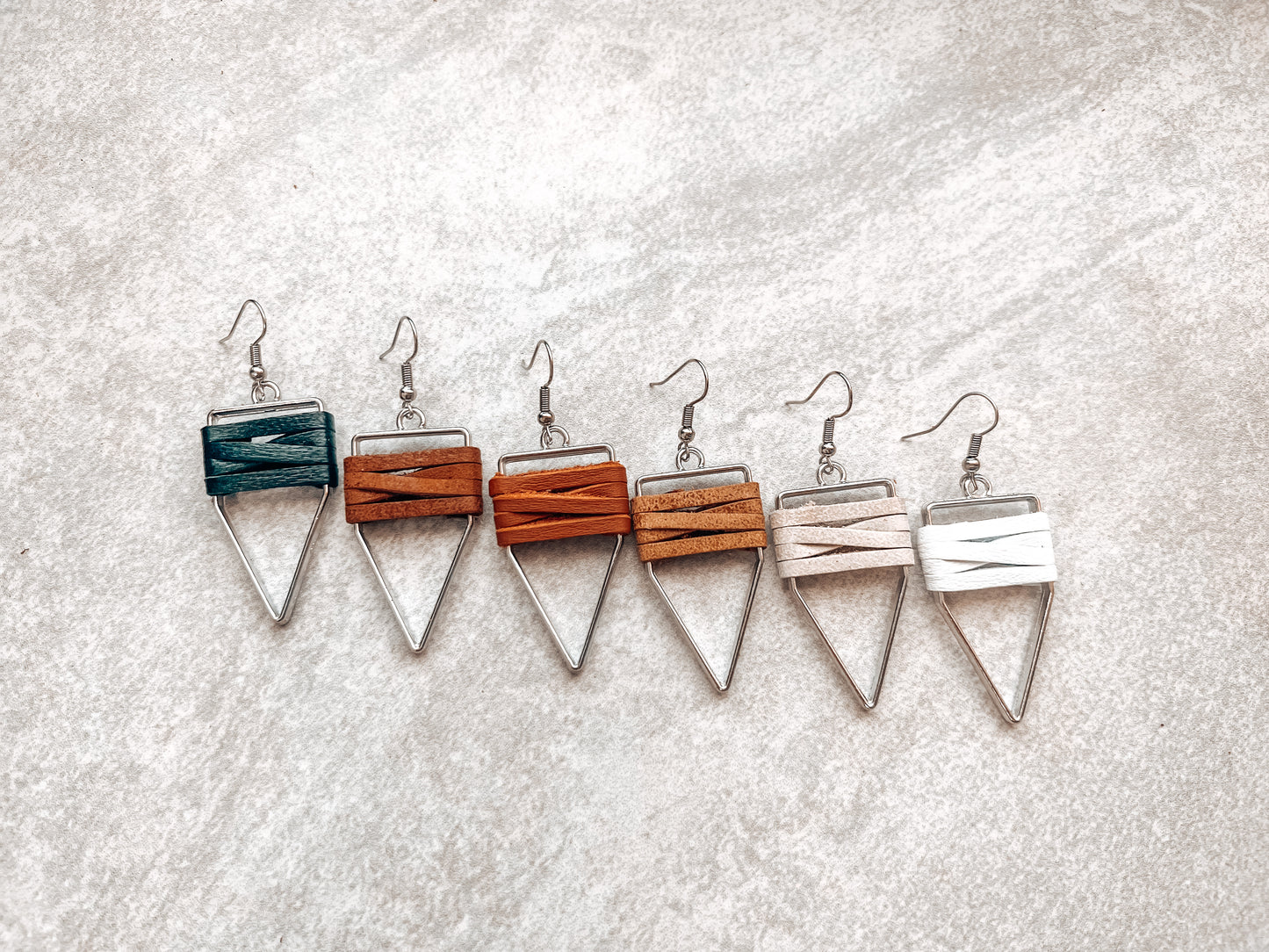 Yellowstone Weaved Arrowhead Hoops