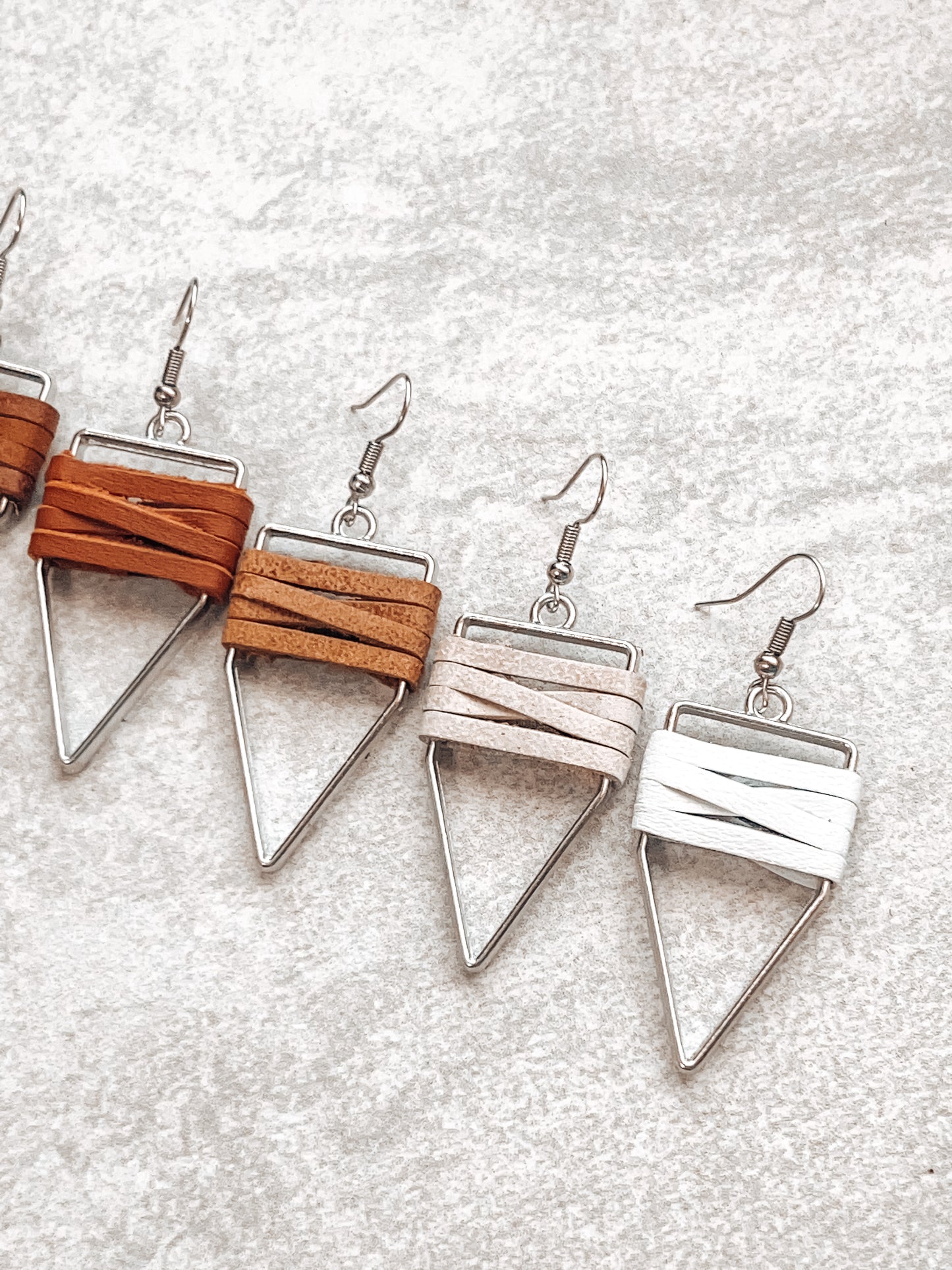 Yellowstone Weaved Arrowhead Hoops