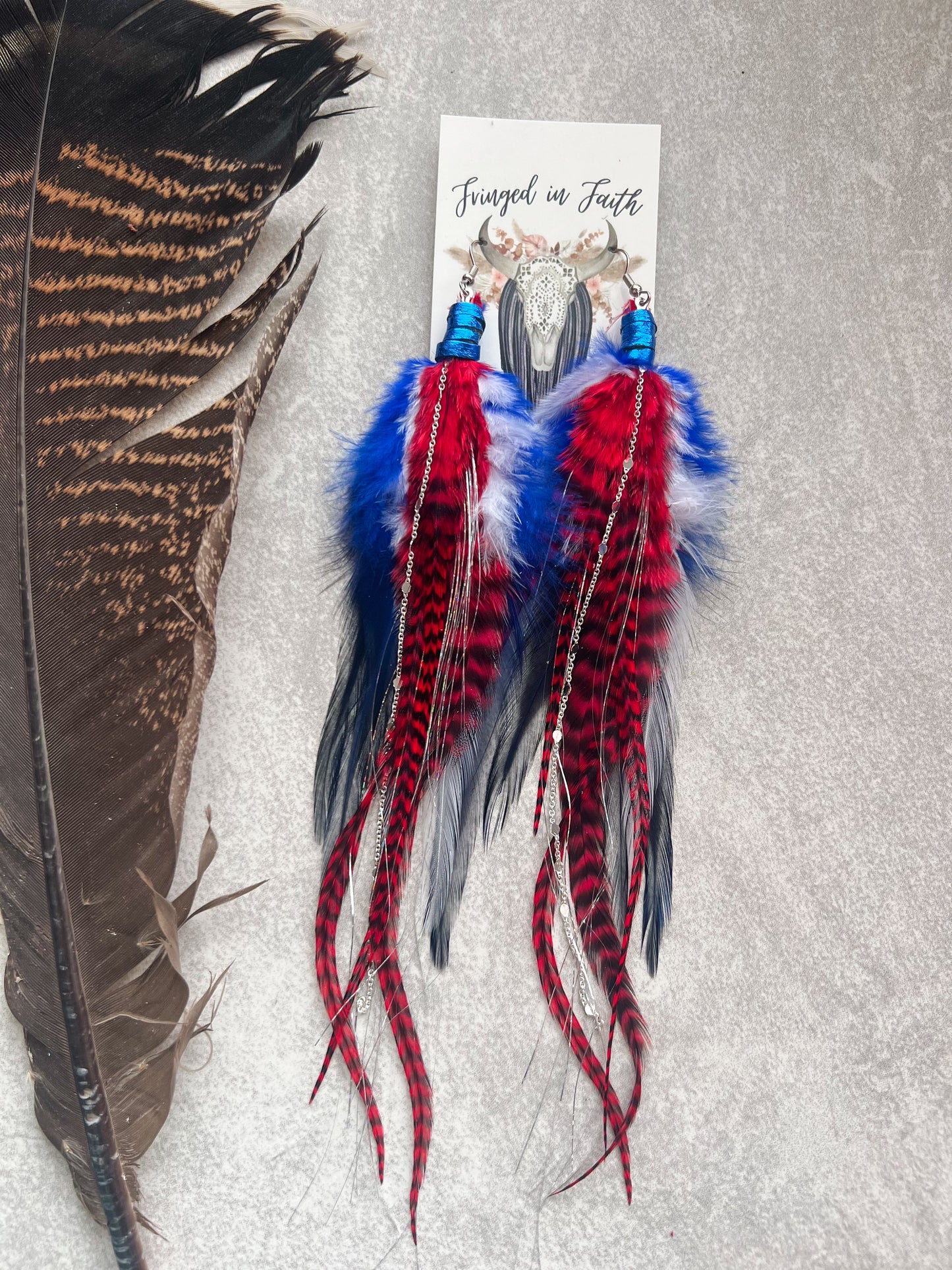 Old Glory Statement Feathers