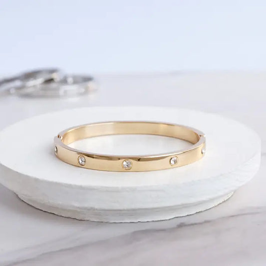 Eternity Hinge Bangle