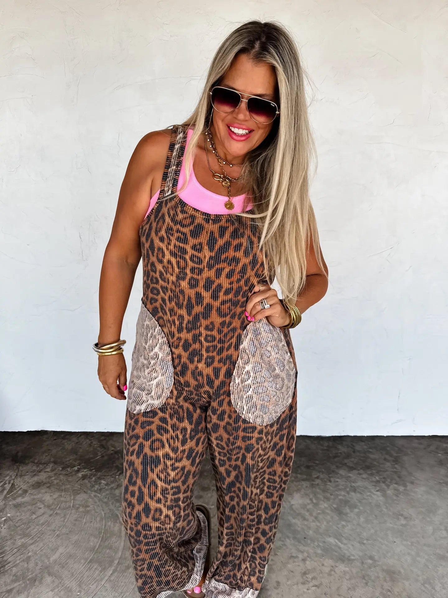Cheetah Romper