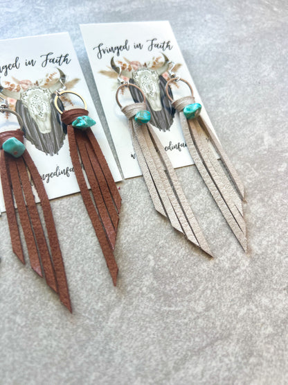 Darby Turquoise Tassels