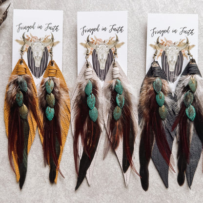 Revalli Fringed Feathers
