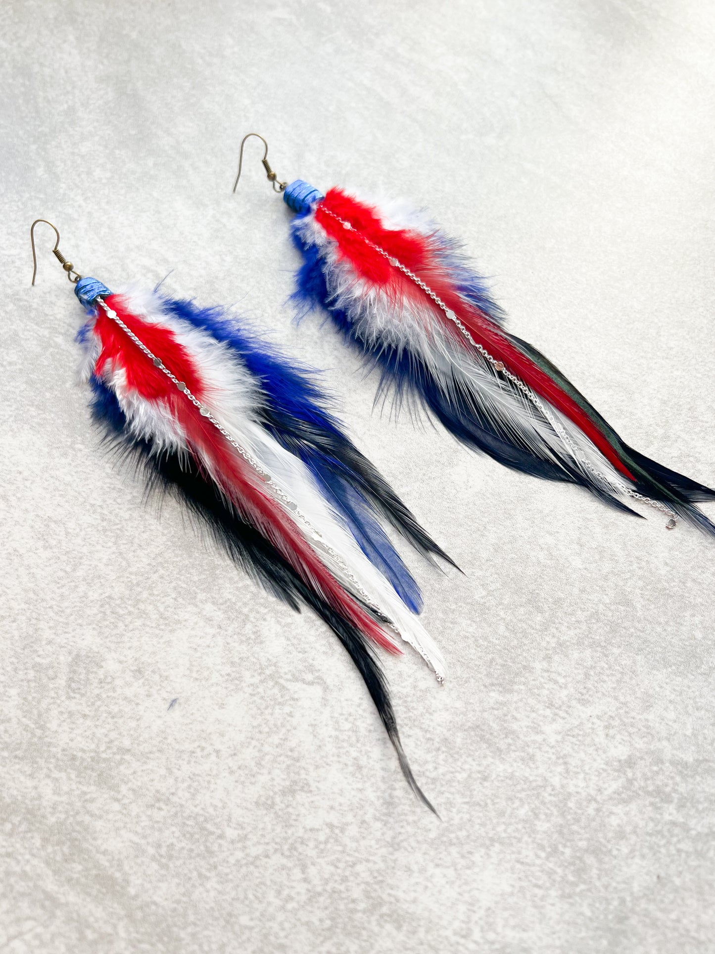 Merica’ Feather Earrings