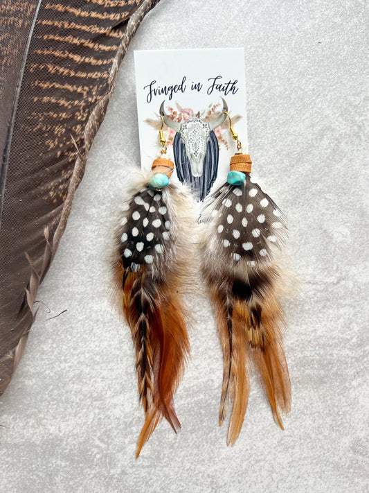 Clearwater Feather Earrings