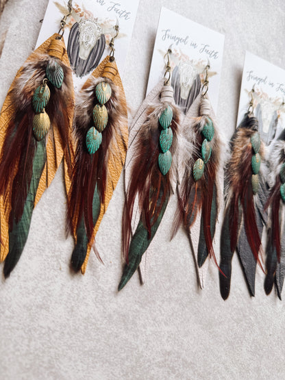 Revalli Fringed Feathers