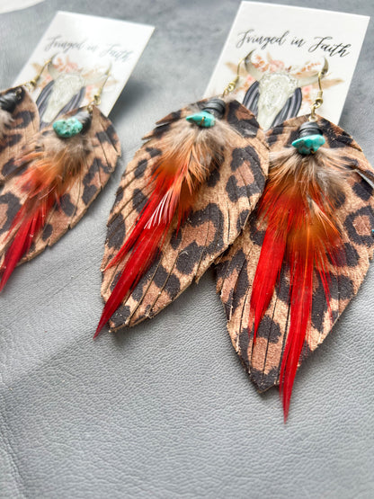Feather Earrings