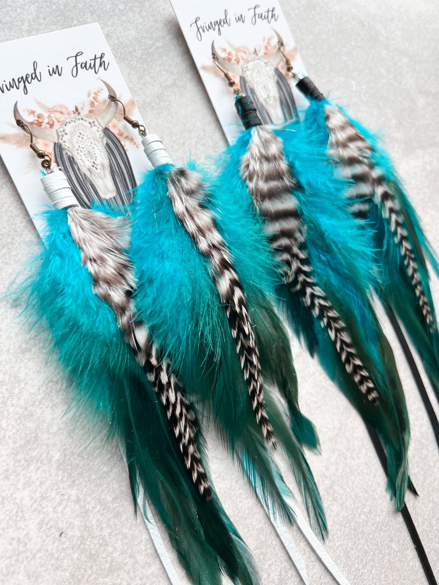 Eureka Feather Earrings