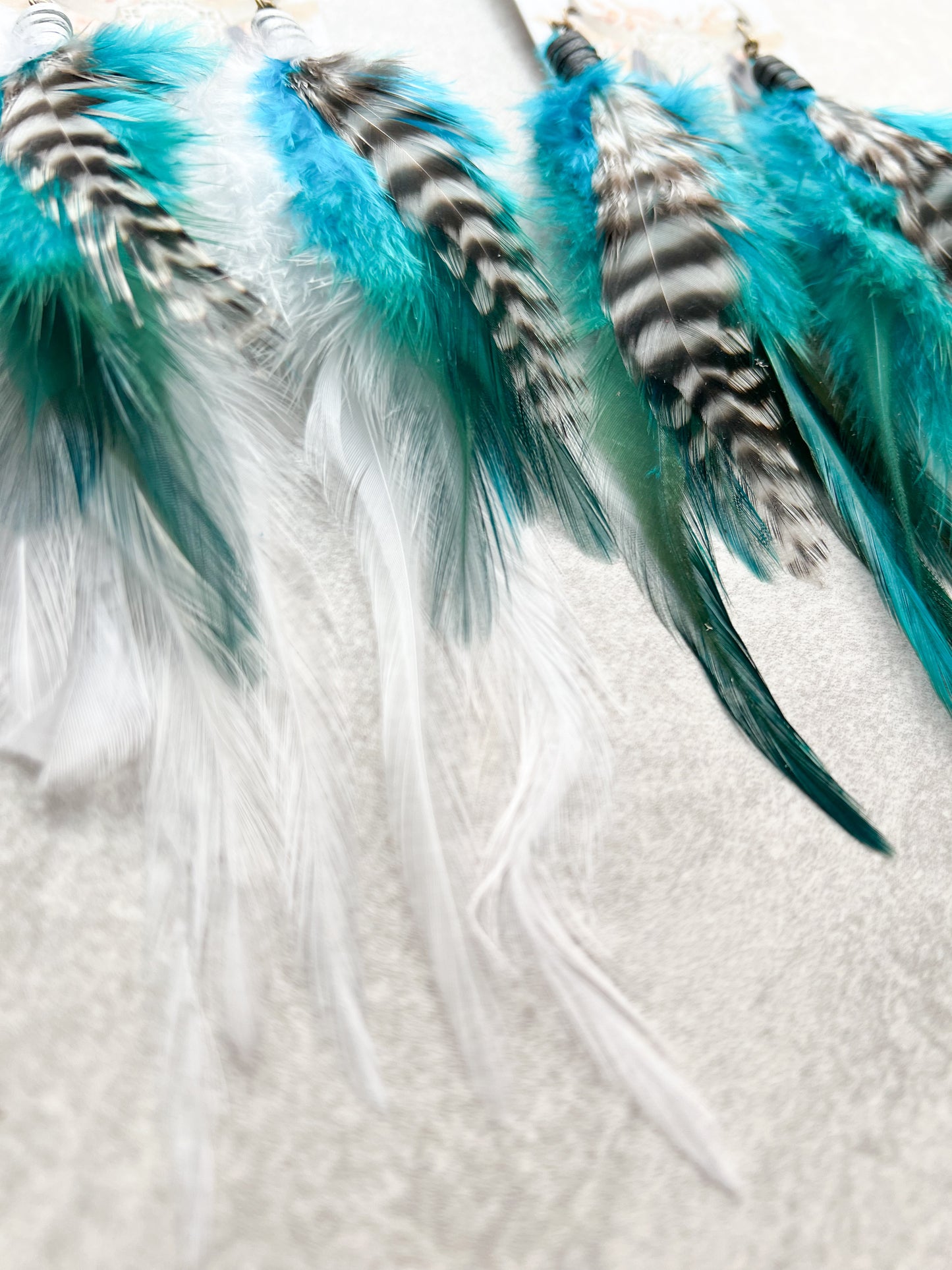 Whitefish Feather Earrings