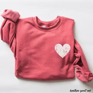 Red Heart Sweatshirt