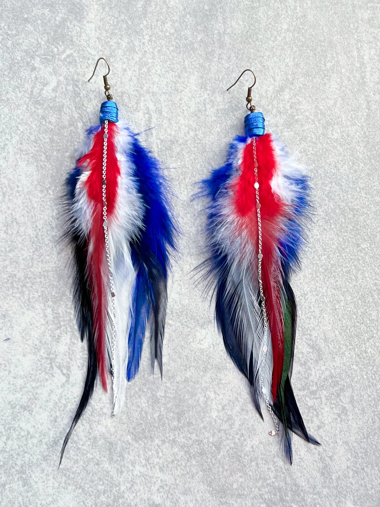 Merica’ Feather Earrings