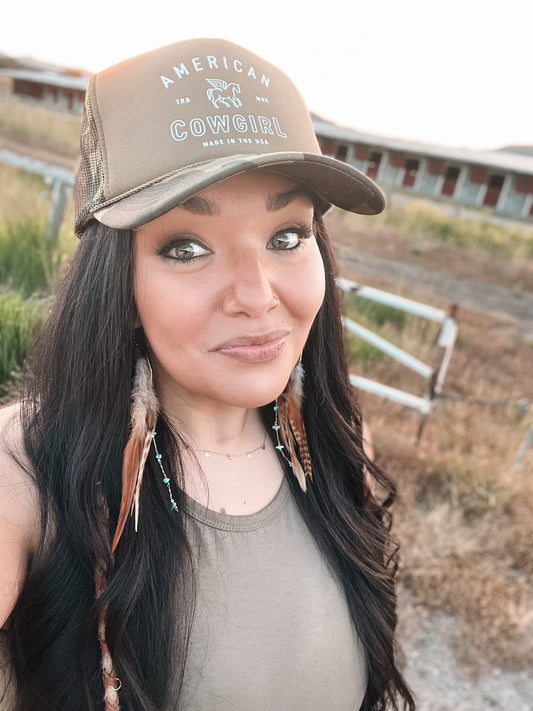 American Cowgirl Trucker Hat