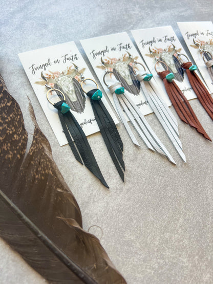 Darby Turquoise Tassels