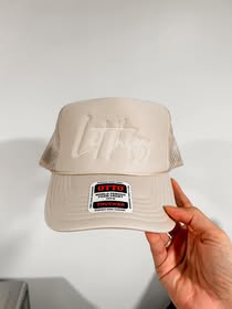 Let Them Trucker Hat | Beige