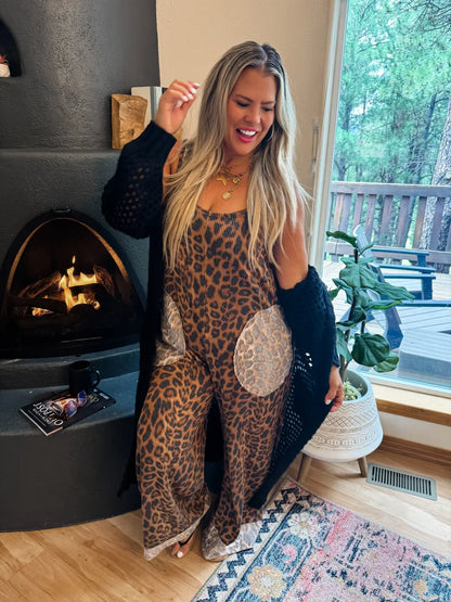 Cheetah Romper