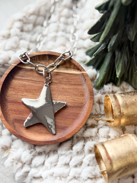 Silver Star Necklace