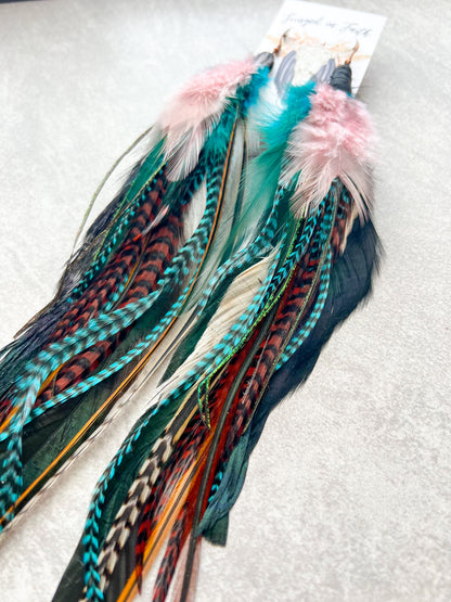 Mystical Feather Earrings