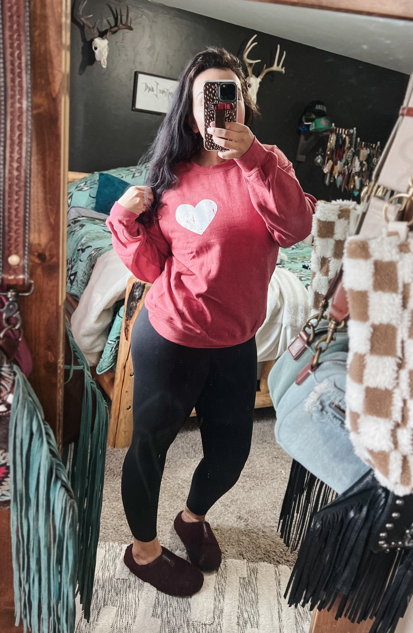 Red Heart Sweatshirt