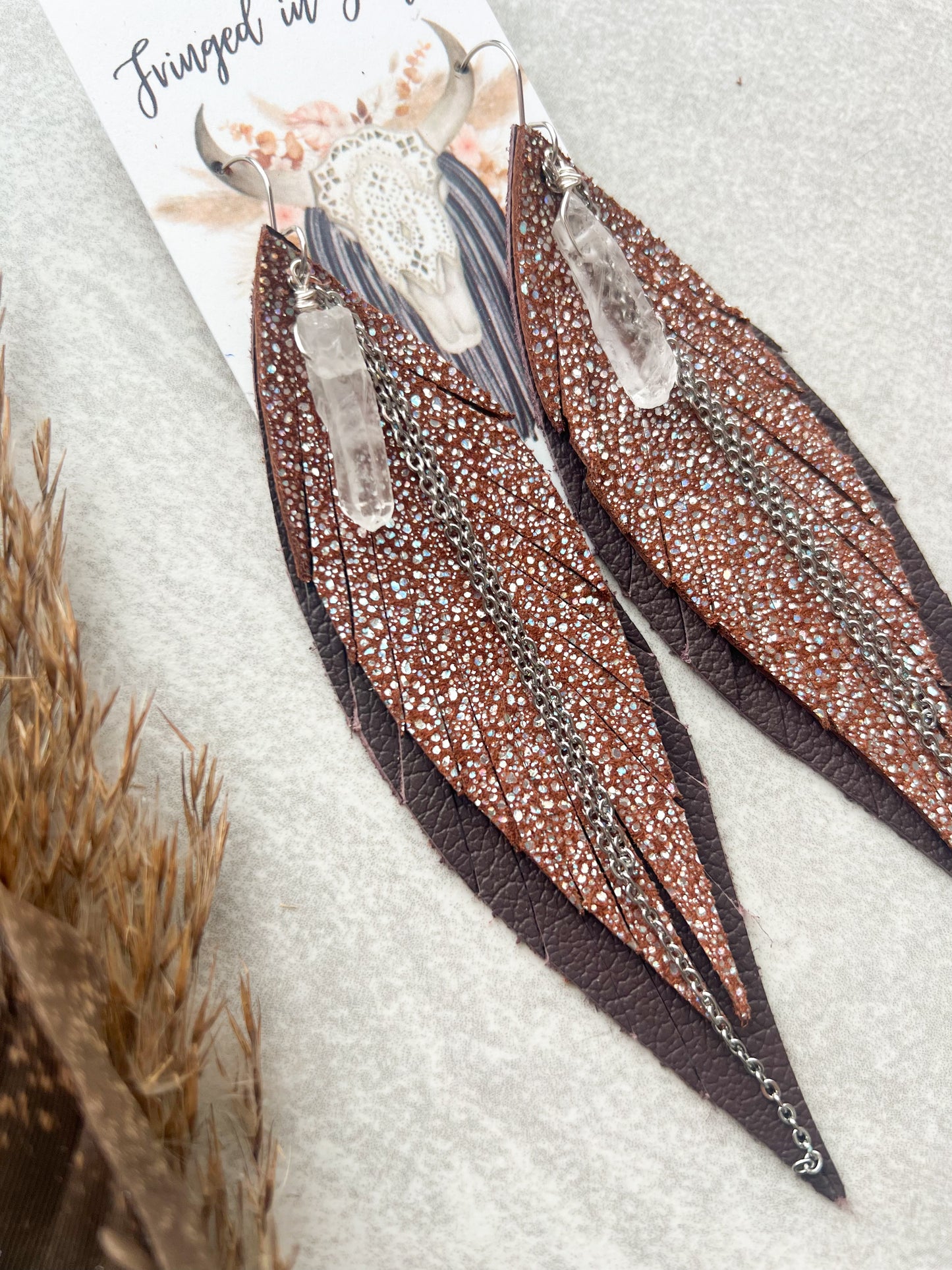 Boho Fringe Earrings