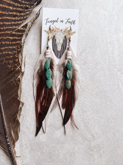 Revalli Fringed Feathers