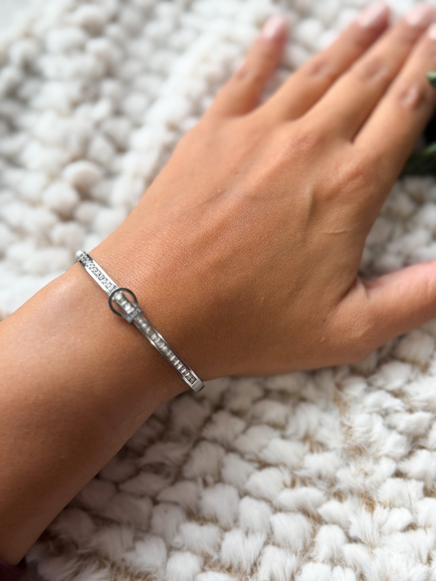 Buckle Bracelet Silver