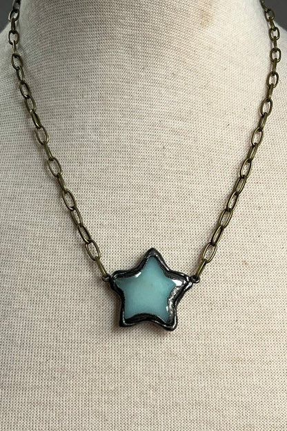 Aster Necklace Amazonite