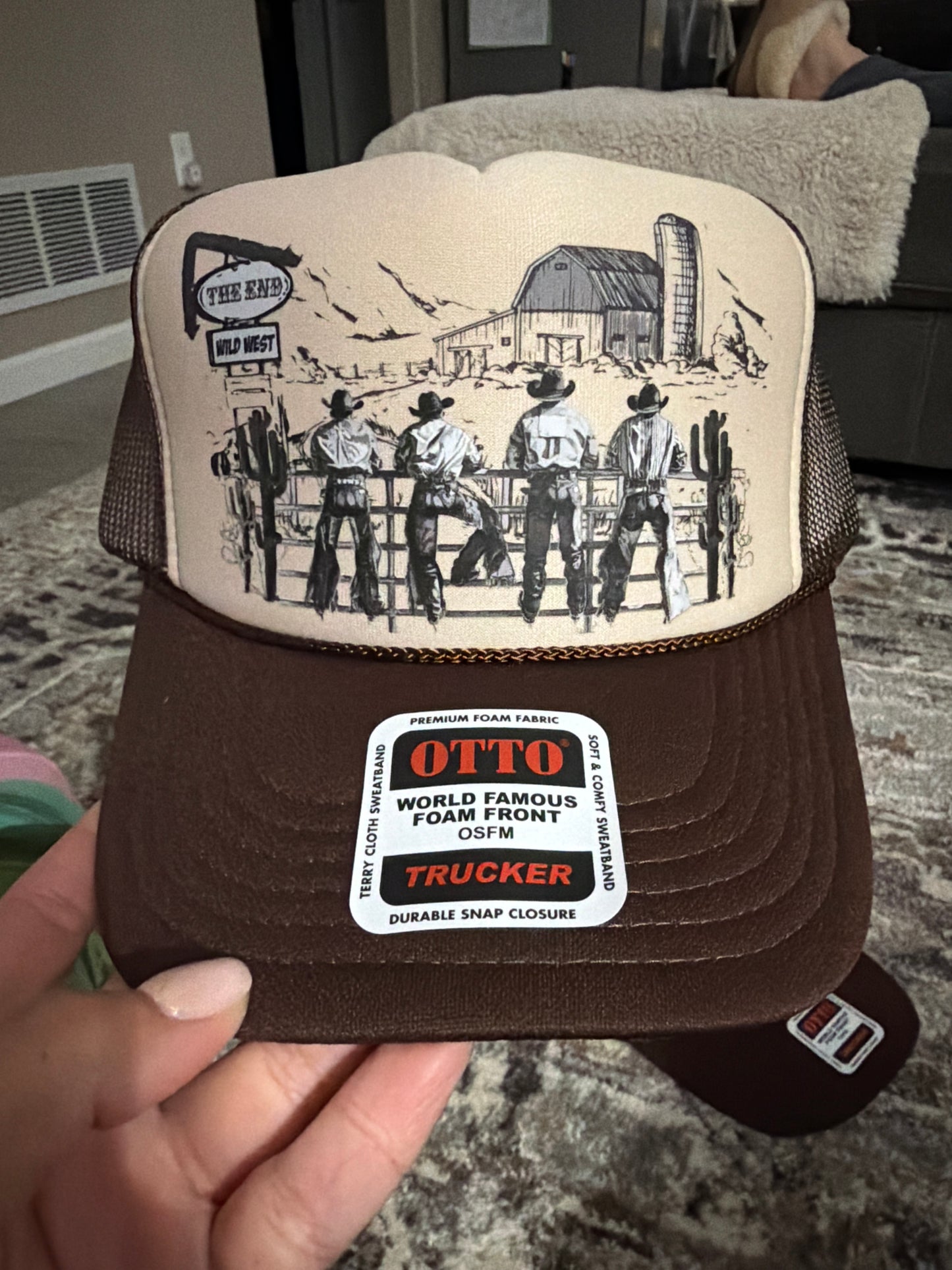 Cowboy Trucker Hat