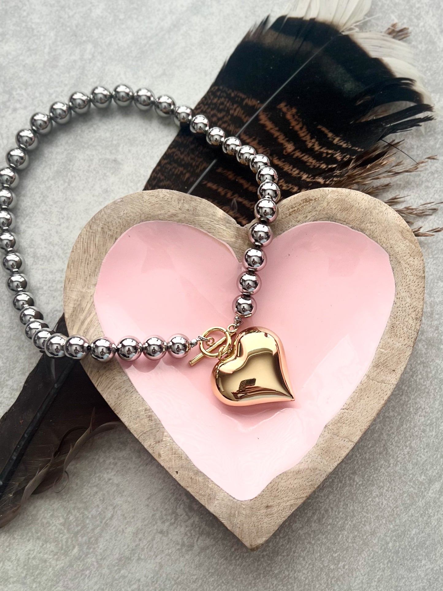 Heart Bubble Necklace