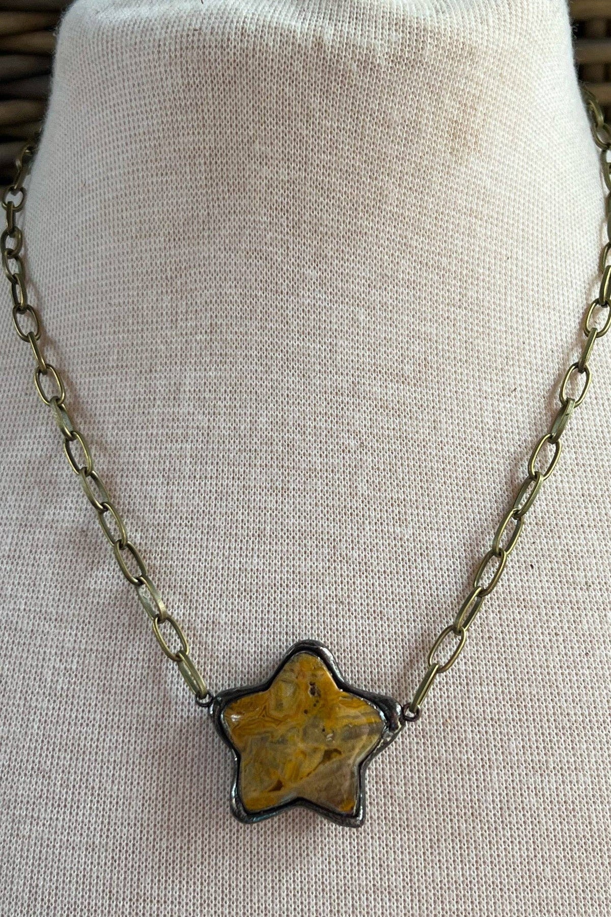 Aster Necklace Taupe