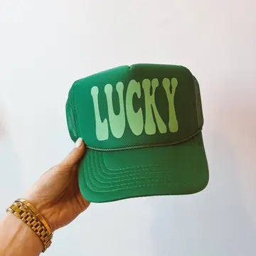 ‧₊˚🌈✩ ₊˚Lucky Trucker Hat ‧₊˚🌈✩ ₊˚