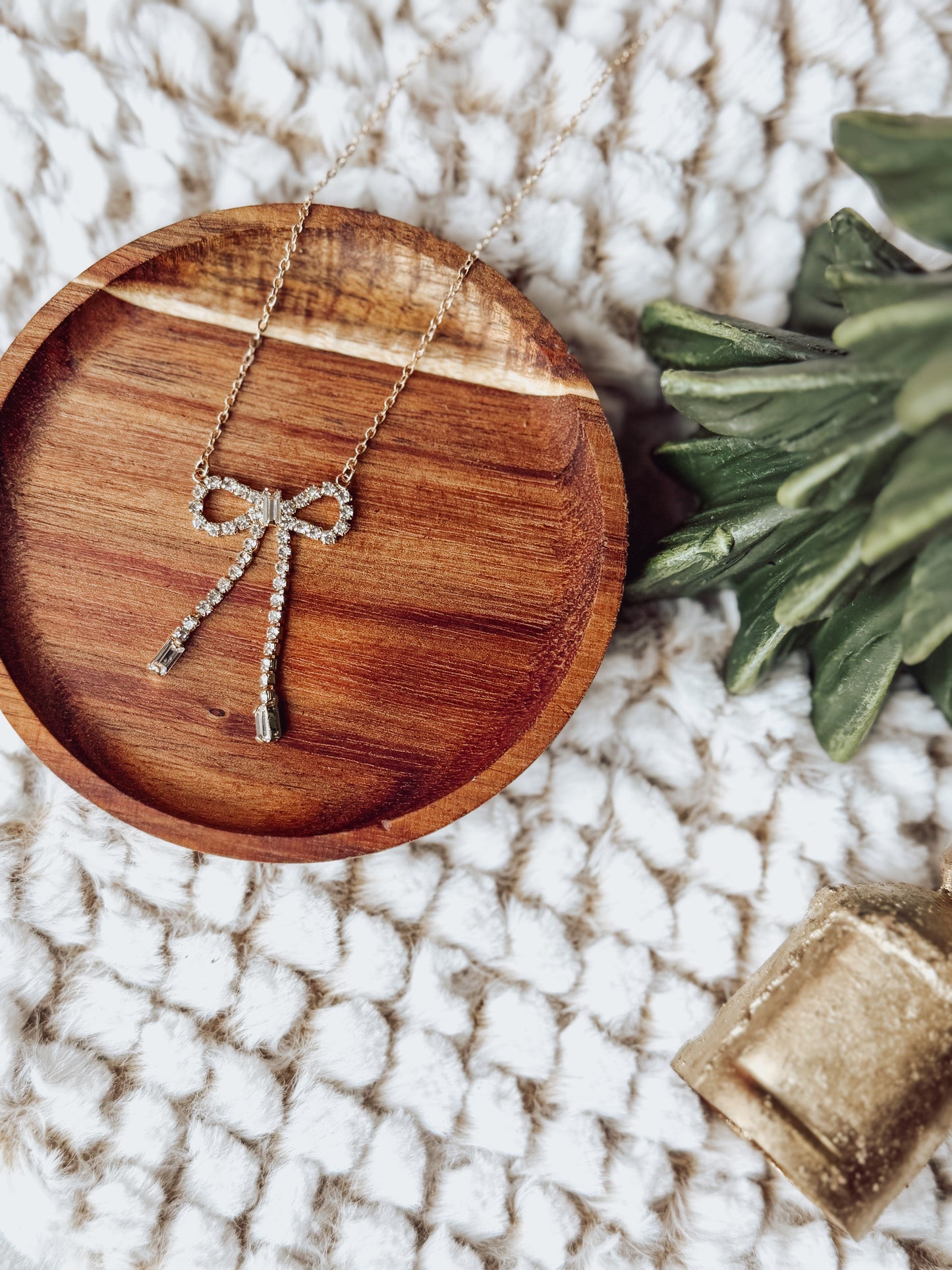 Wrap Me Up Bow Necklace