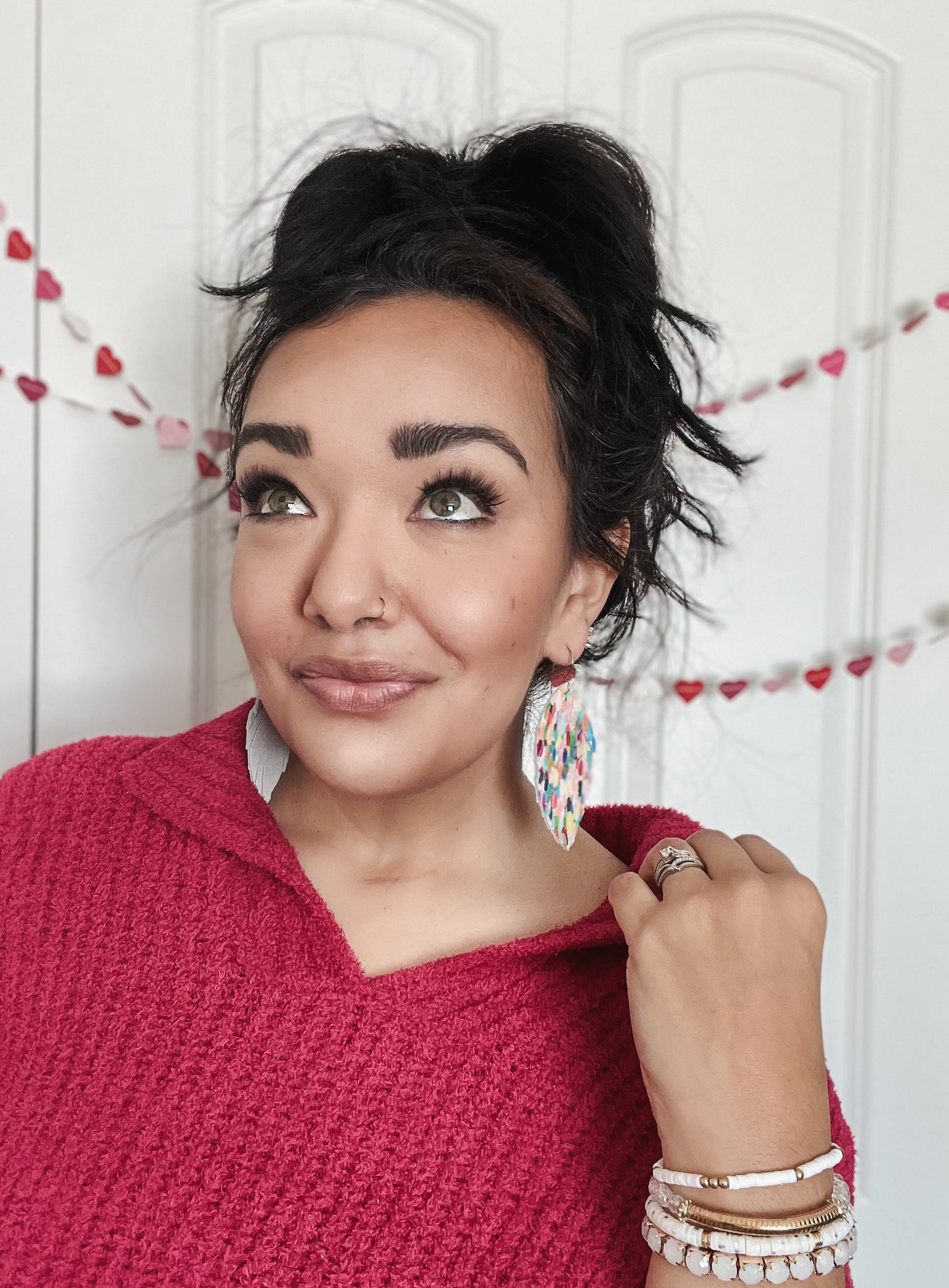 Confetti Fringe Earrings