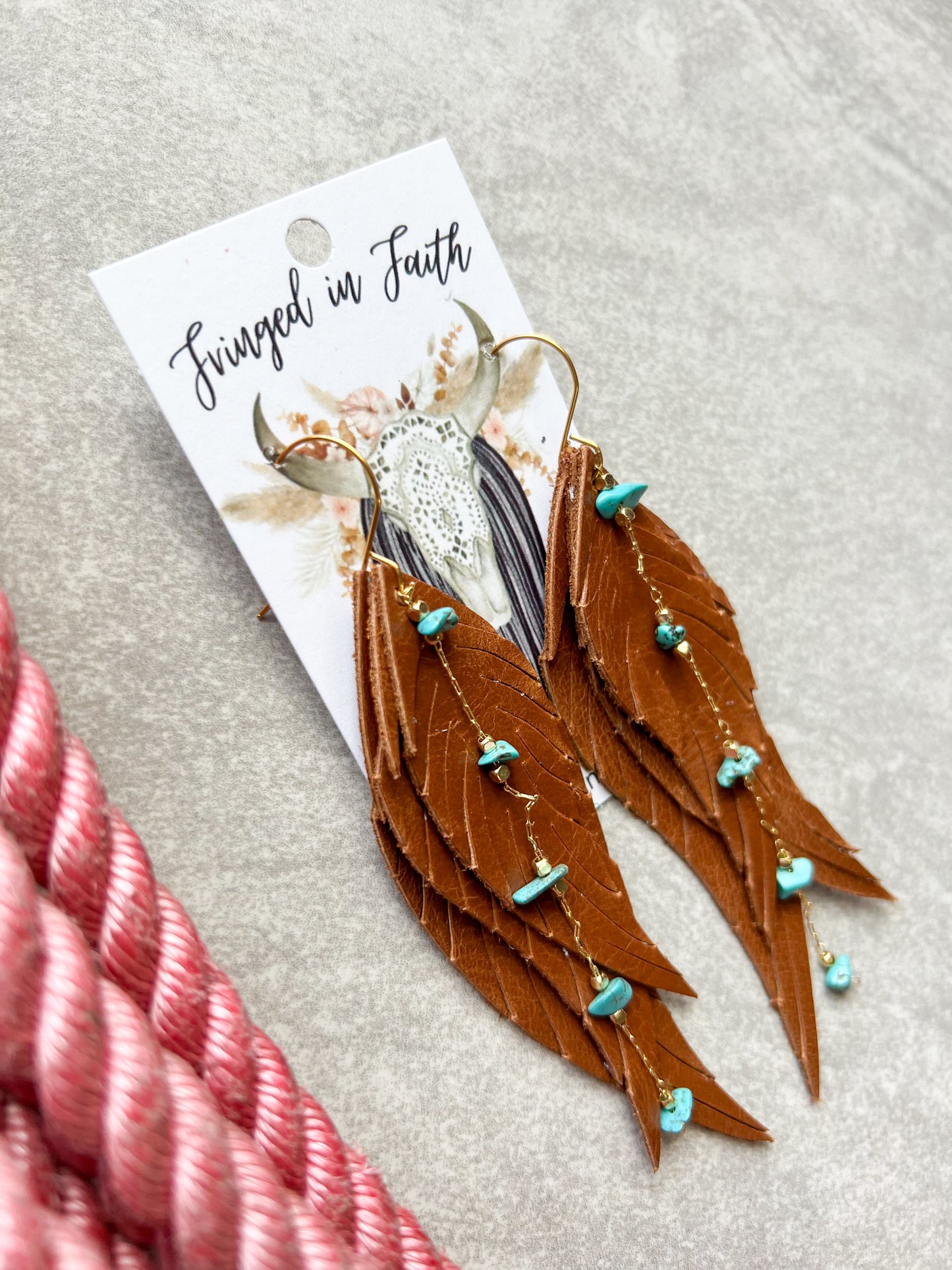 Boho Leather Fringe