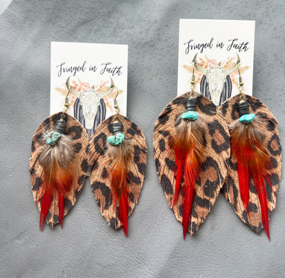 Feather Earrings