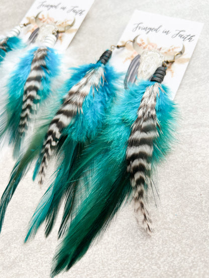 Whitefish Feather Earrings