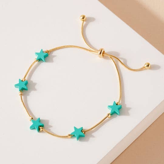 Turquoise Star Bracelet