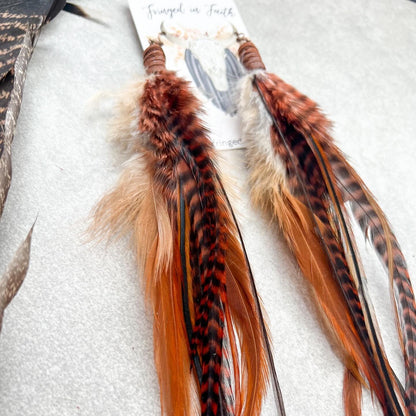 Saco Feather Earrings